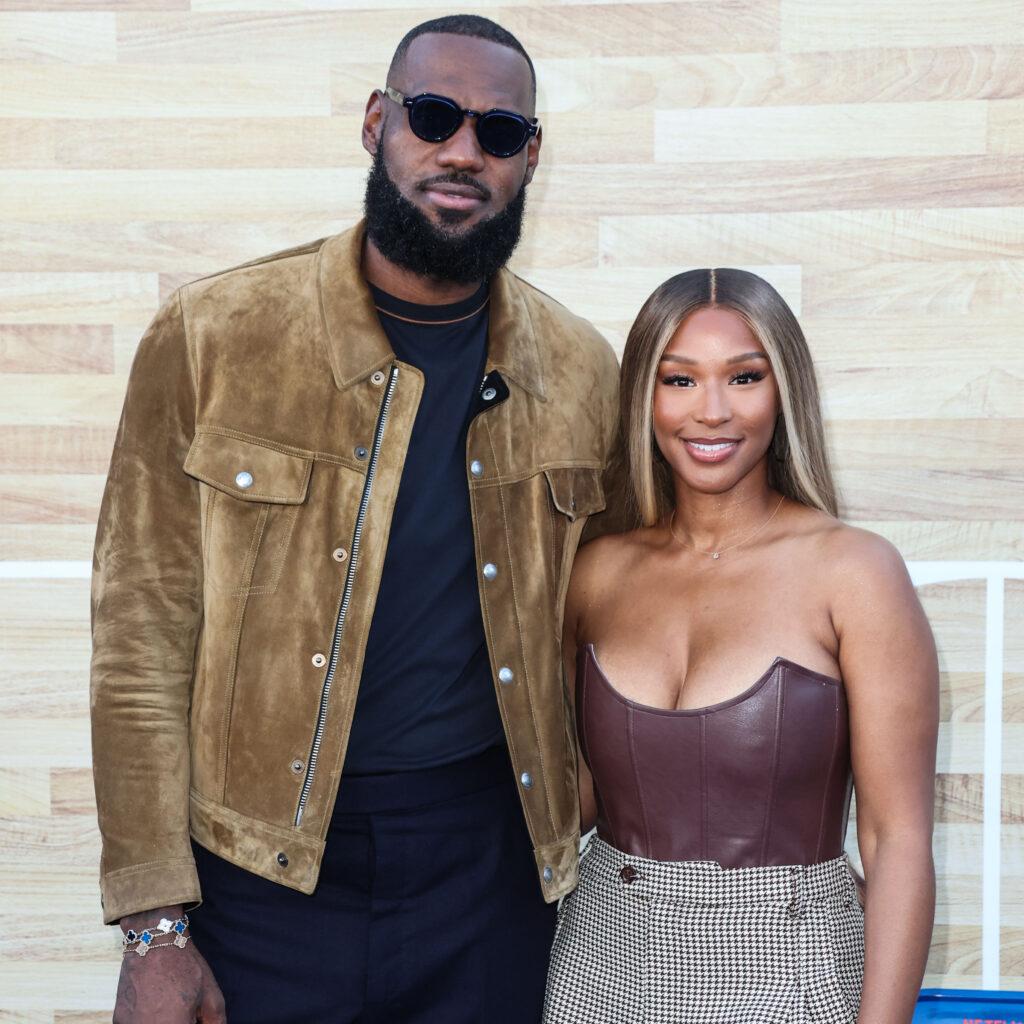 LeBron and Savannah James