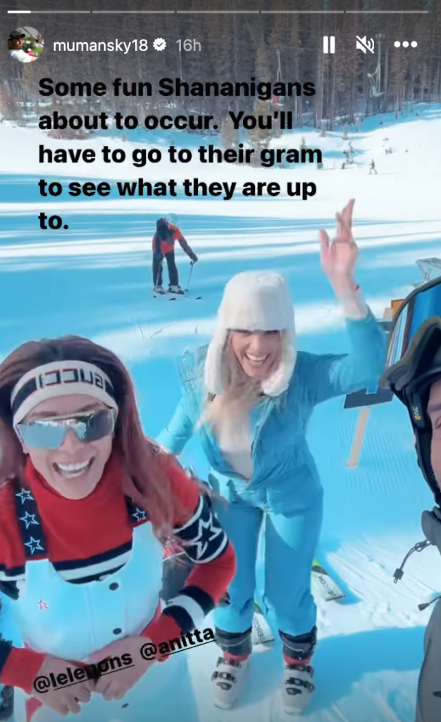 Mauricio Umansky & LeLe Pons Go Skiing In Nothing But Towels