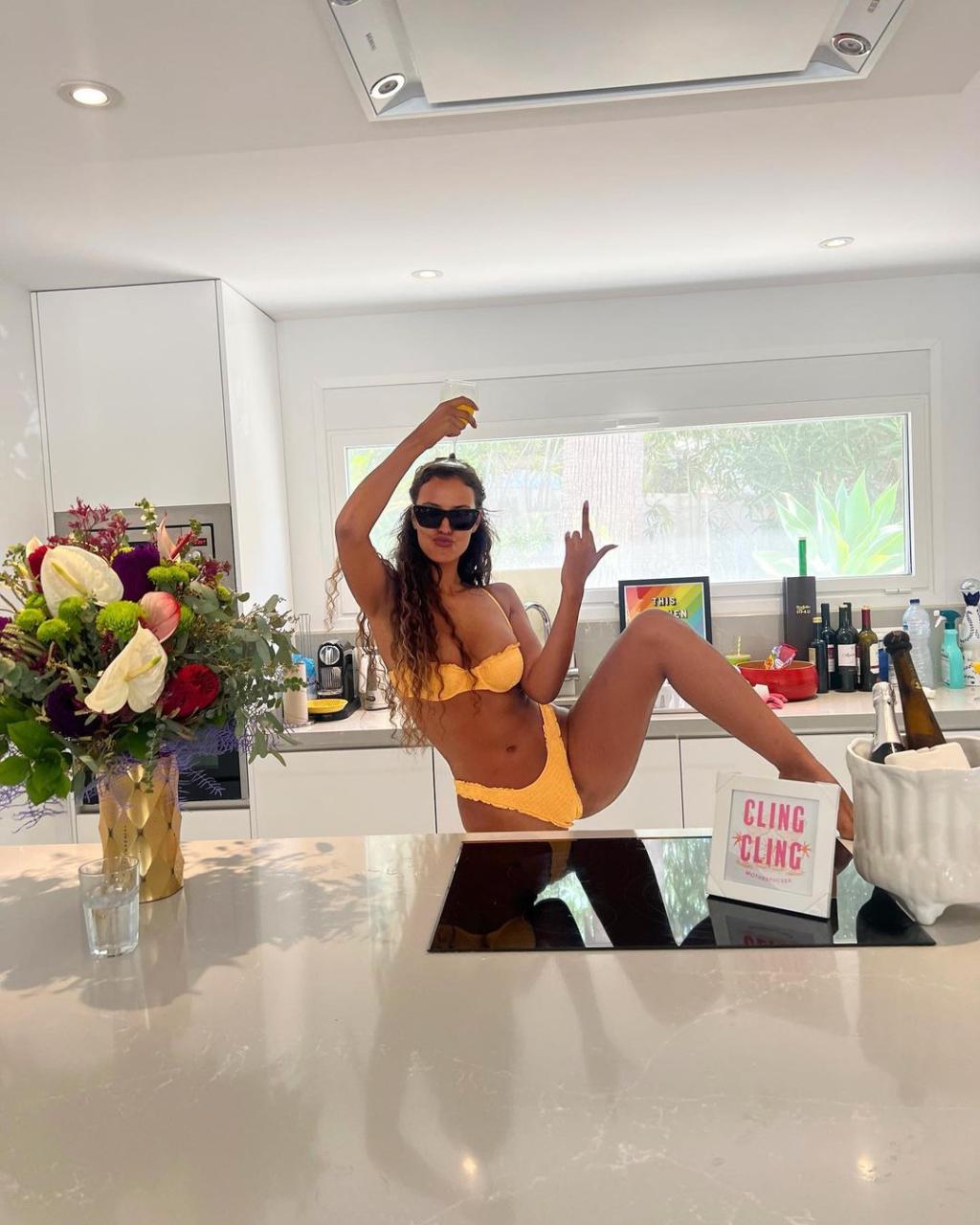 Love Island UK Maya Jama Celebrates Her Birthday In French Cut Bikini