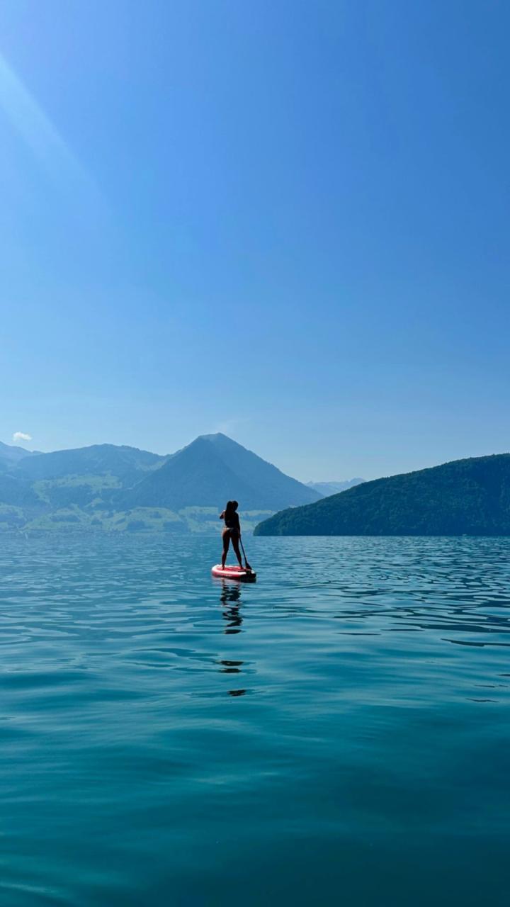 Rachel Bush in Switzerland 