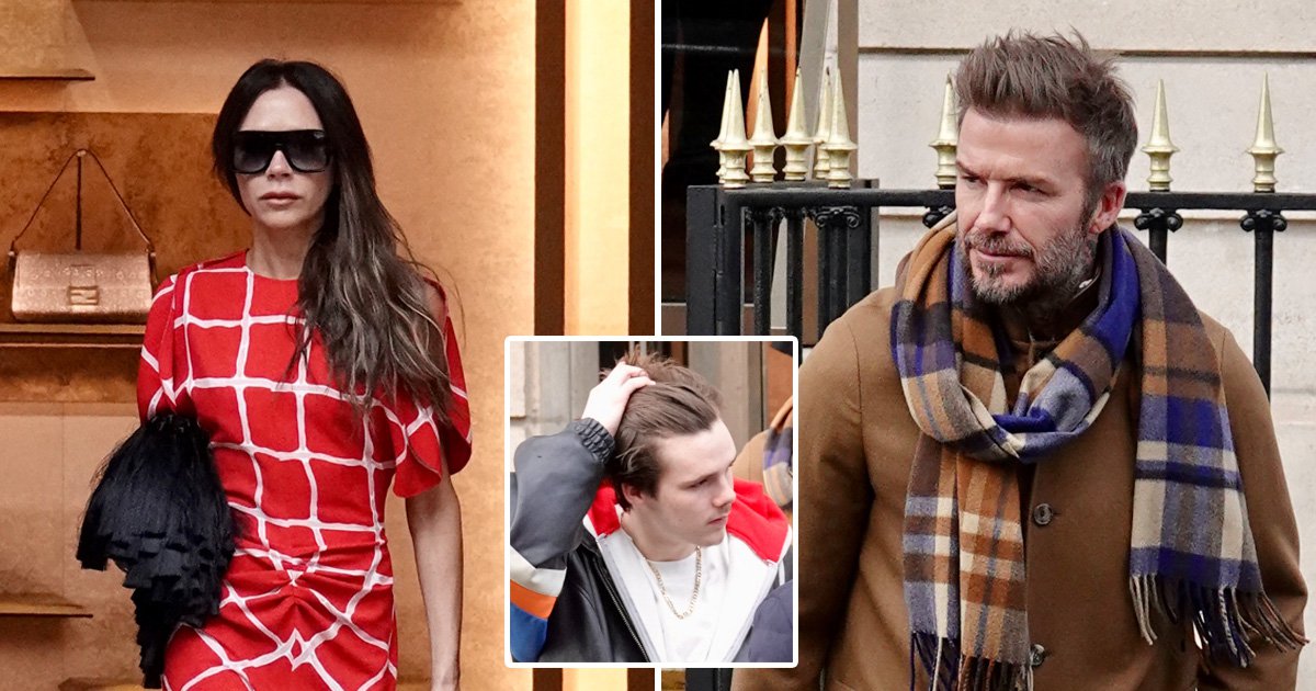 David, Victoria, Cruz Beckham