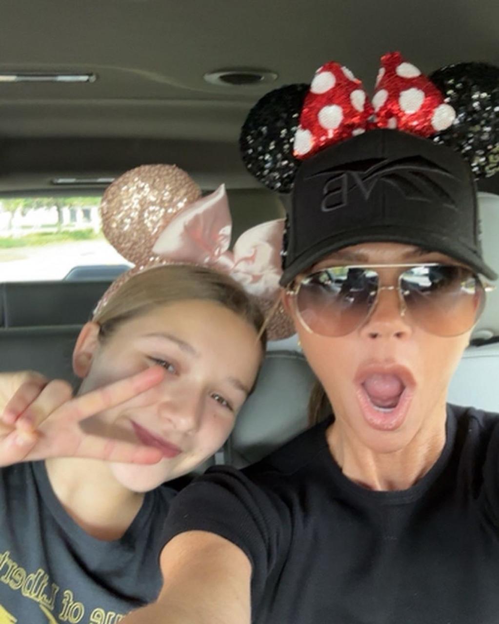 beckhams disney trip