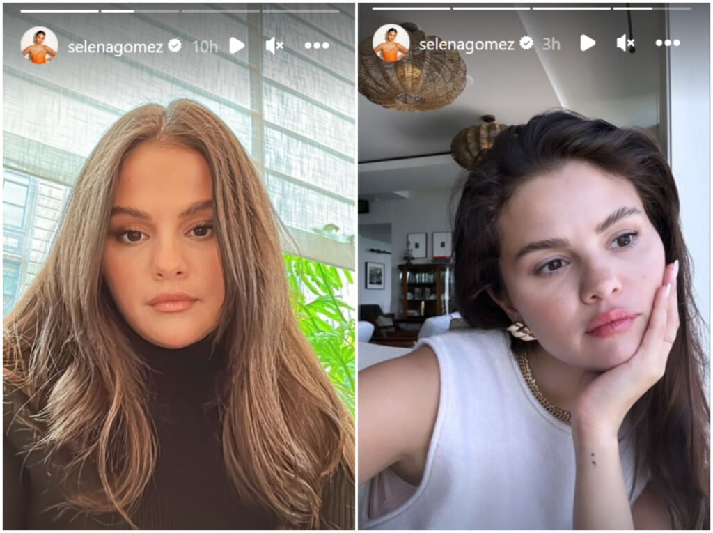 Selena Gomez looks stunning in recent selfies