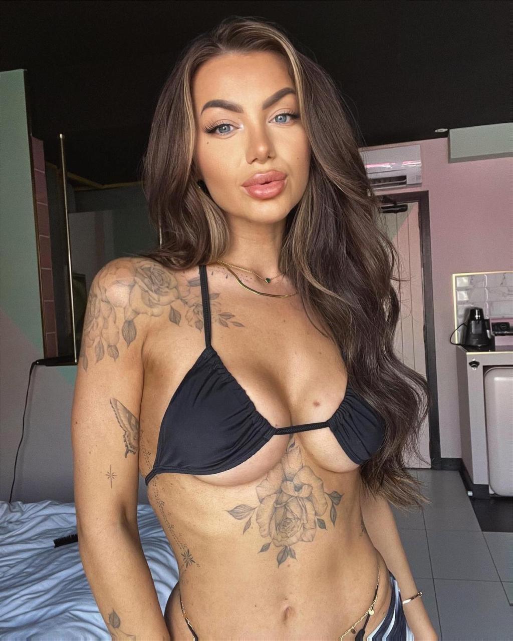 Tattoo Artist Abigail Rawlings In Tiny Two-Piece Says ‘Life Is Better In A Bikini’