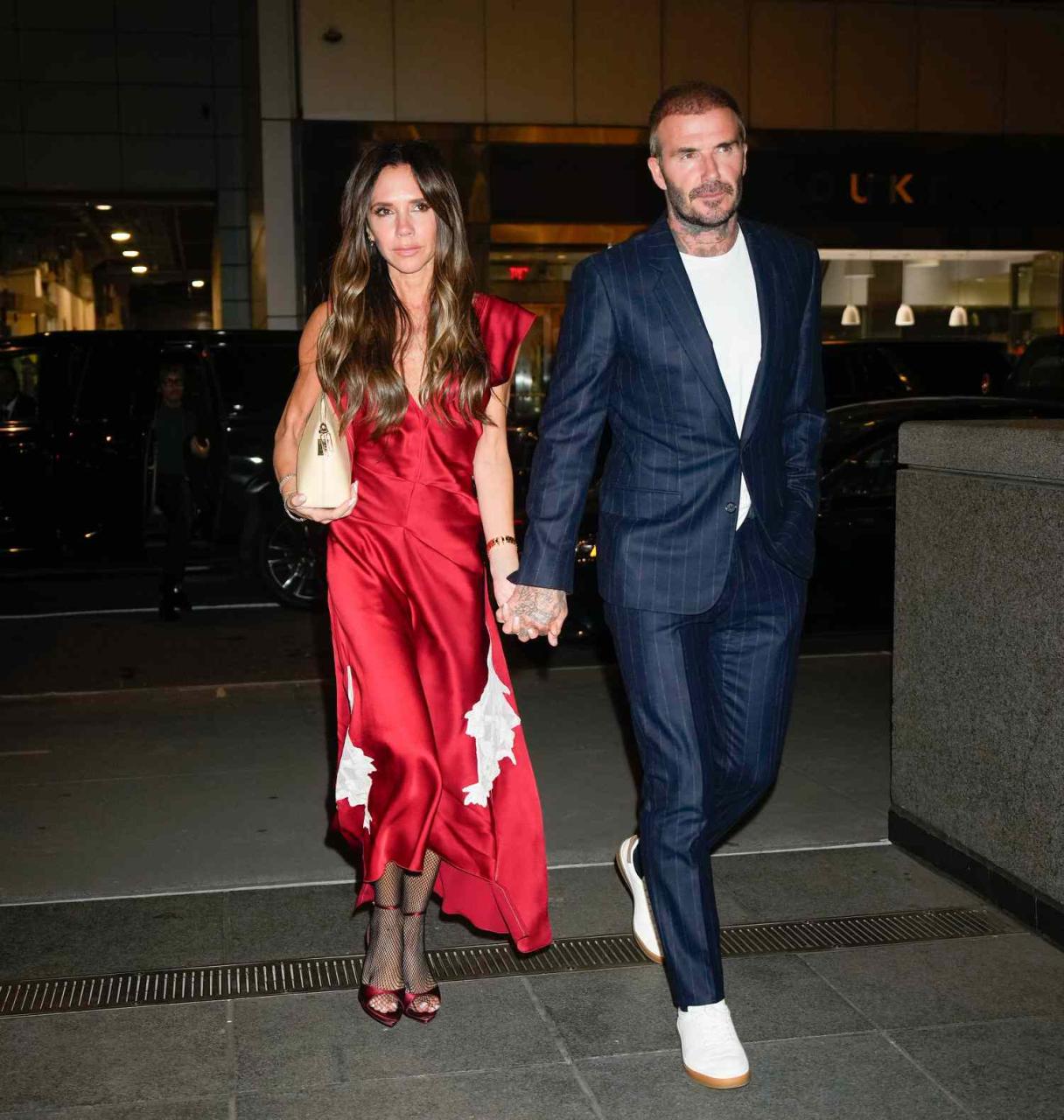 See Victoria Beckham and David Beckham's Date Night Looks in N.Y.C.