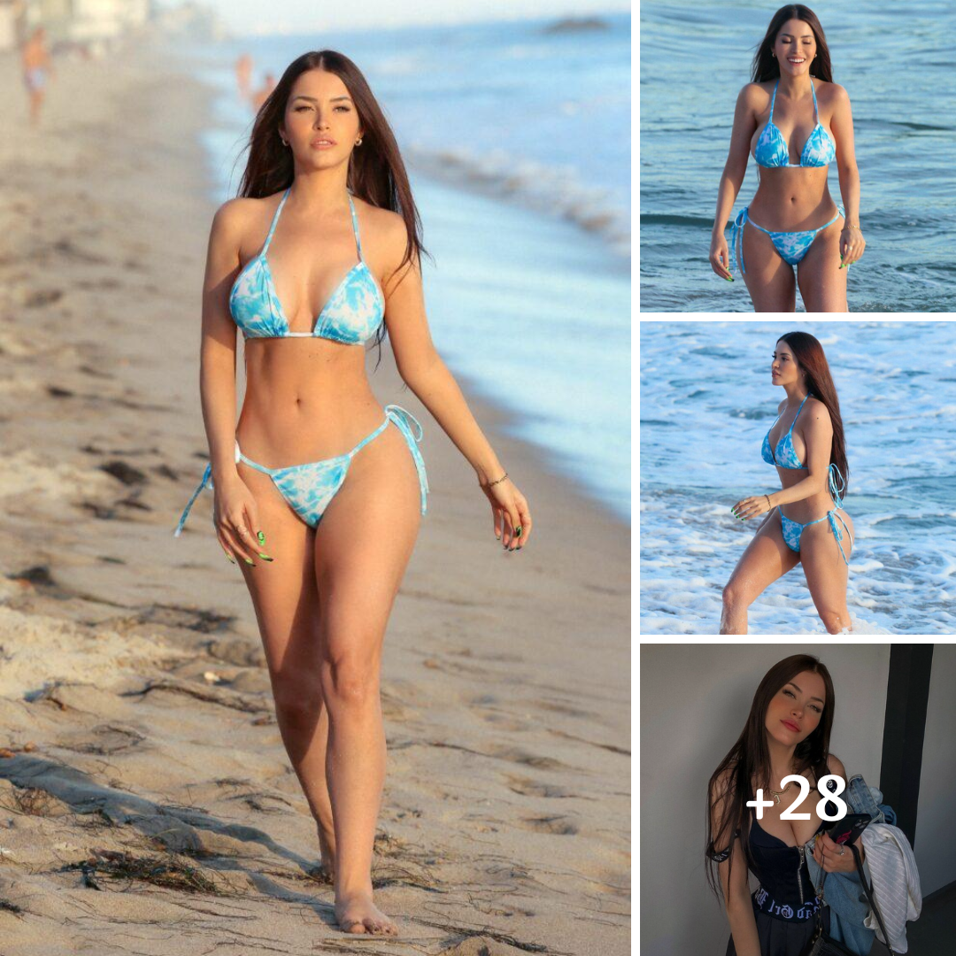 Megan Fox’s Double Claudia Alende Shows Off Her Curves In Tiny Bikini