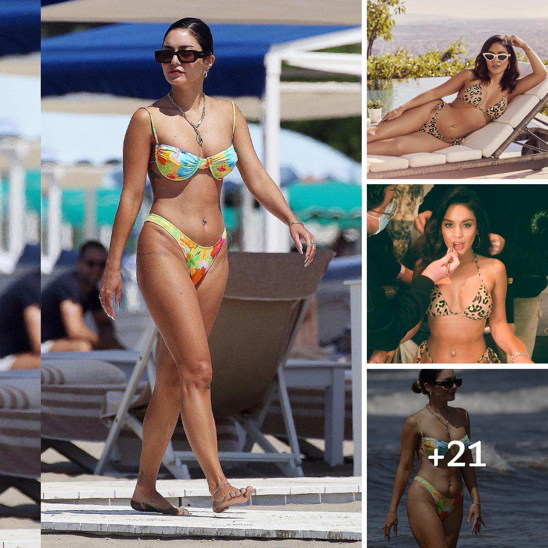 Vanessa Hudgens Thrills With Tongue Flick In String Bikini