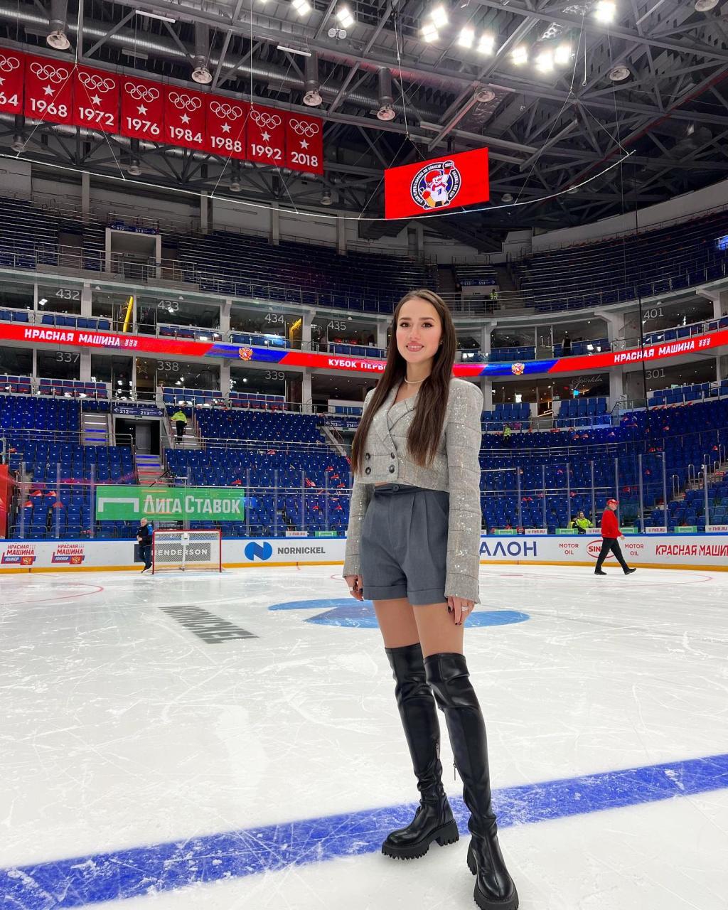 Alina Zagitova is former Olympic figure skating champion