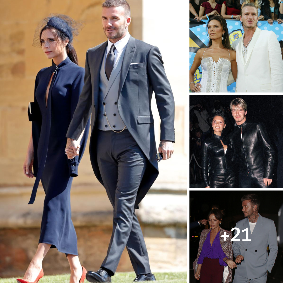 Remember when the Beckhams went everywhere in matching outfits?