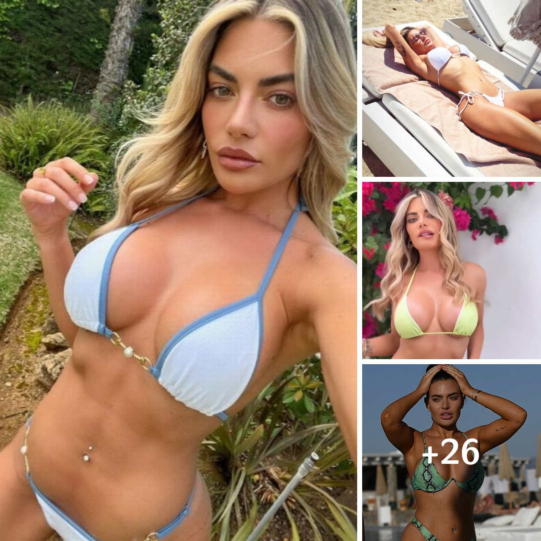 Megan Barton-Hanson thrills fans as she parades killer curves in teeny string bikini