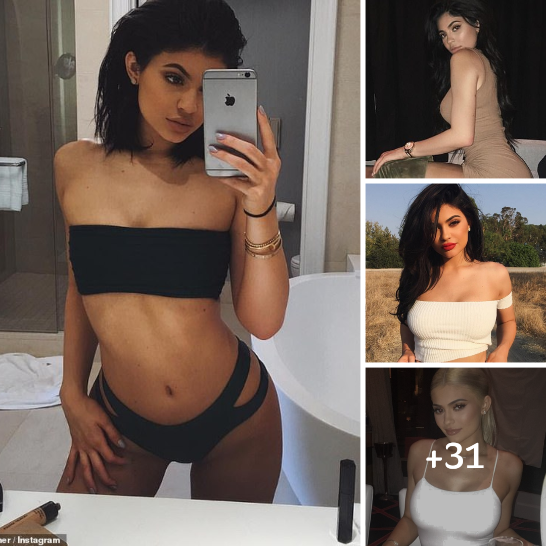 Kylie Jenner’s changing shape: As stunner FINALLY admits to undergoing a boob job aged just 19… a look at star’s before and after body through the years in her own words