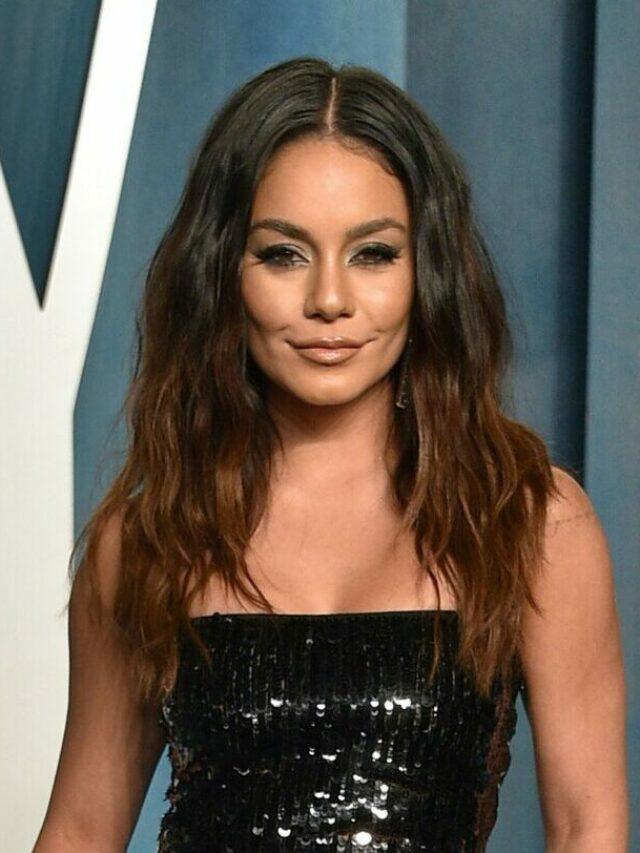 Vanessa Hudgens at the 2022 Vanity Fair Oscar Party