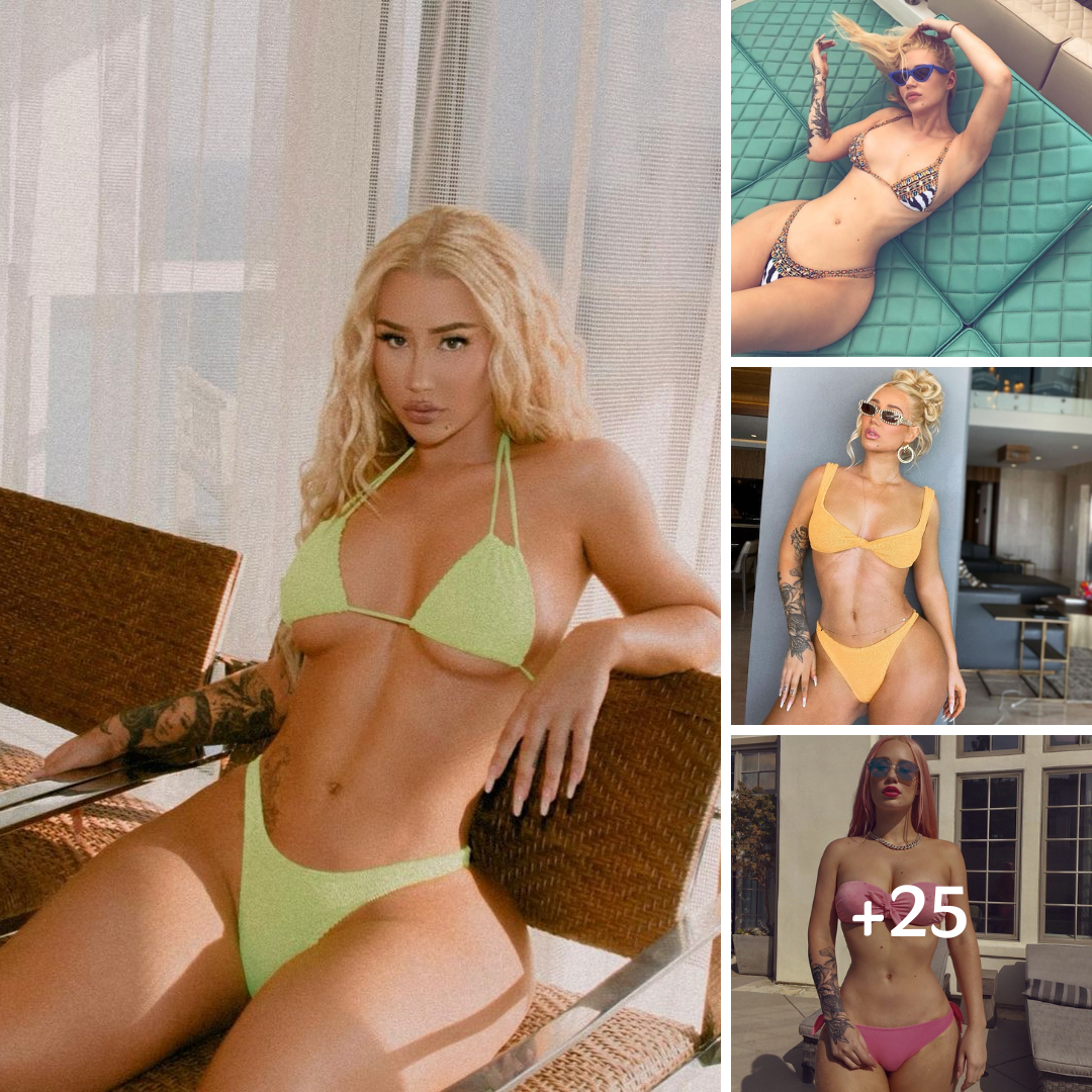 Iggy Azalea Barely Fits Her Perfectly Sculpted Body Into THIS Tiny Lemon Bikini