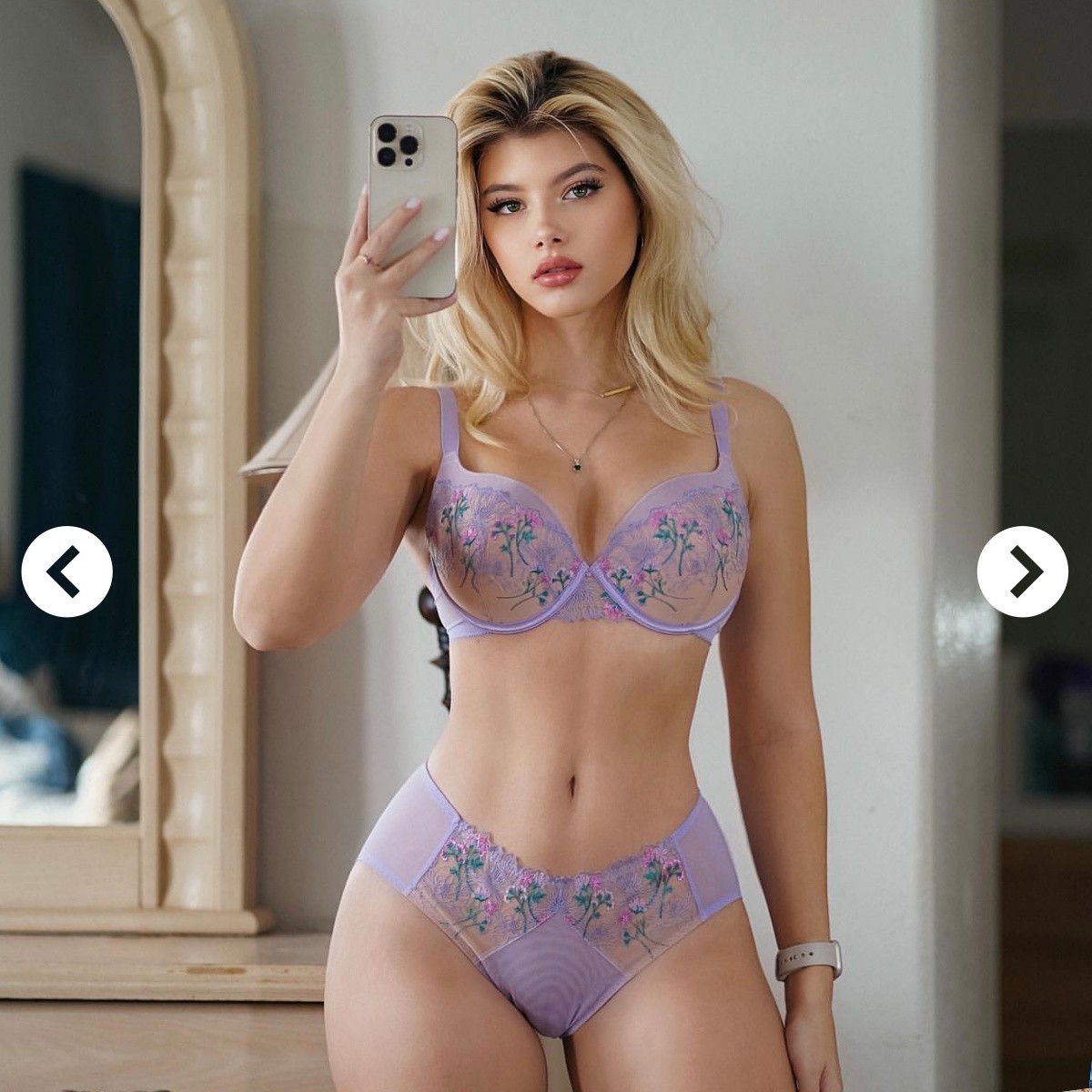 Gabi Champ stunning vision of beauty when shows off her perfect figure in the latest photos burned the hearts of many people ‎