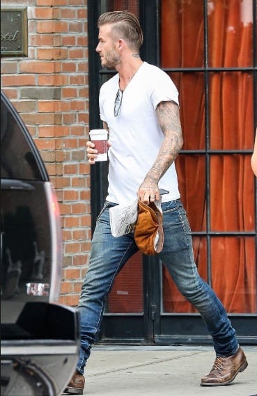 david beckham casual