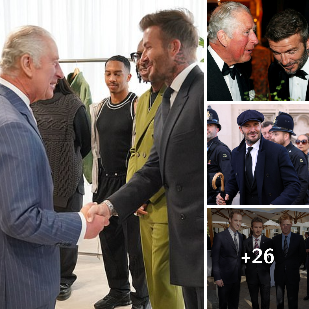 ‘Huge royalist’ David Beckham ‘very excited’ to meet King at London fashion awards