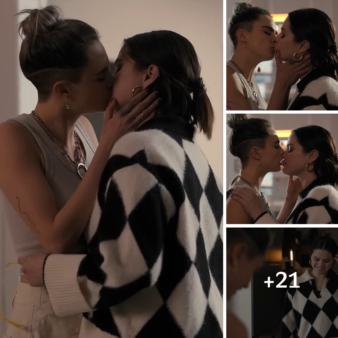 Selena Gomez and Cara Delevingne share  passionate kiss in Only Murders In The Building season two