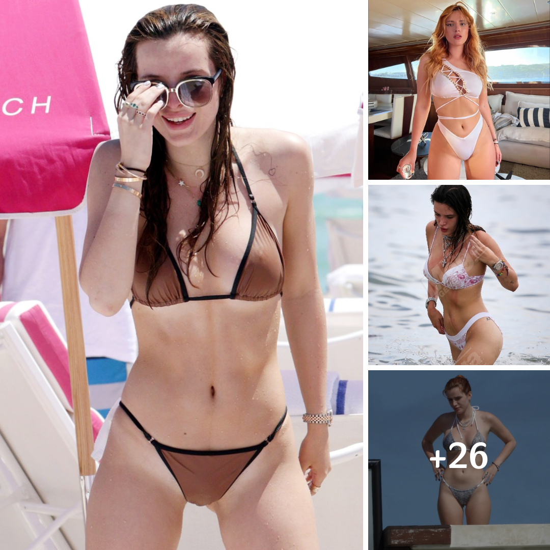 Bathing Suit Babe! Bella Thorne Loves a Daring Bikini and These Photos Prove It