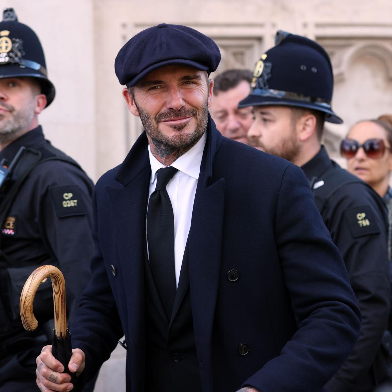 David Beckham Queued to See Queen Lying in State for Over 12 Hours