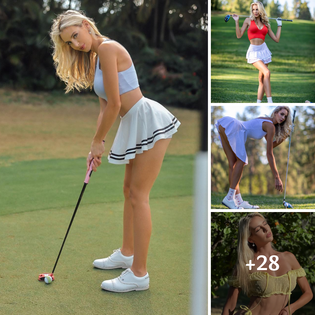 Paige Spiranac rival Bri Teresi risks golf course ban in daring outfit as fans joke they’d struggle to concentrate