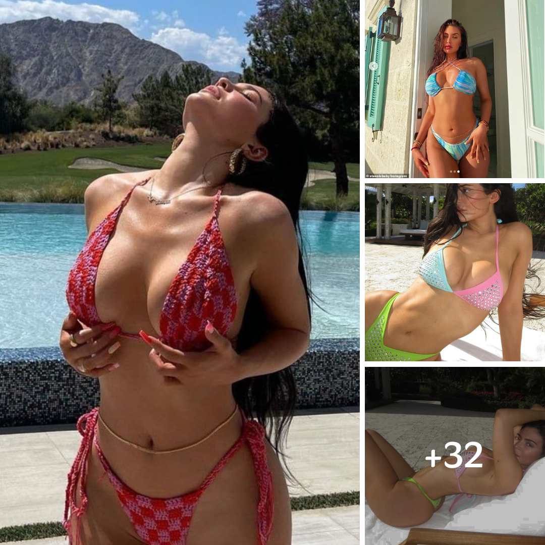 Kylie Jenner’s Itsy Bitsy Teenie Weenie Bedazzled Chanel Bikini Stuns Fans