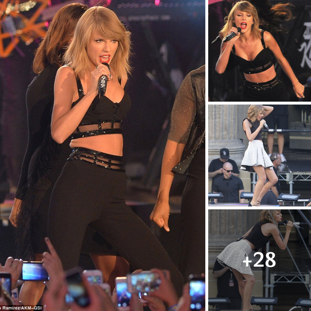 Taylor Swift in Jimmy Kimmel appearance in THREE revealing outfits