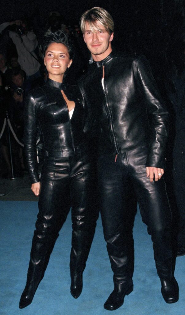 david and victoria beckham posh becks style fashion '90s