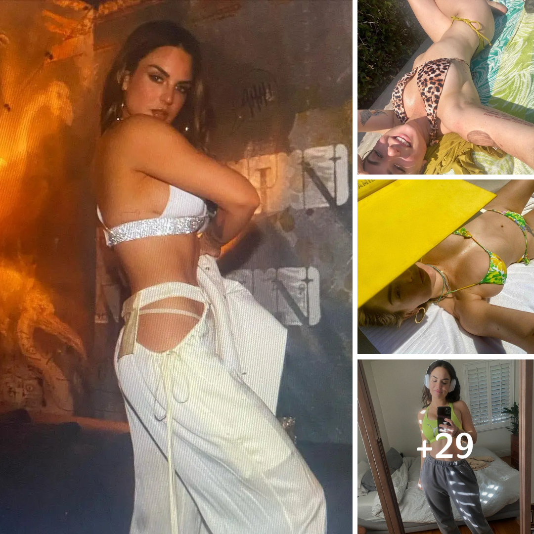 Singer Jojo Goes Makeup-Free While Tanning In Her Mismatched Bikini