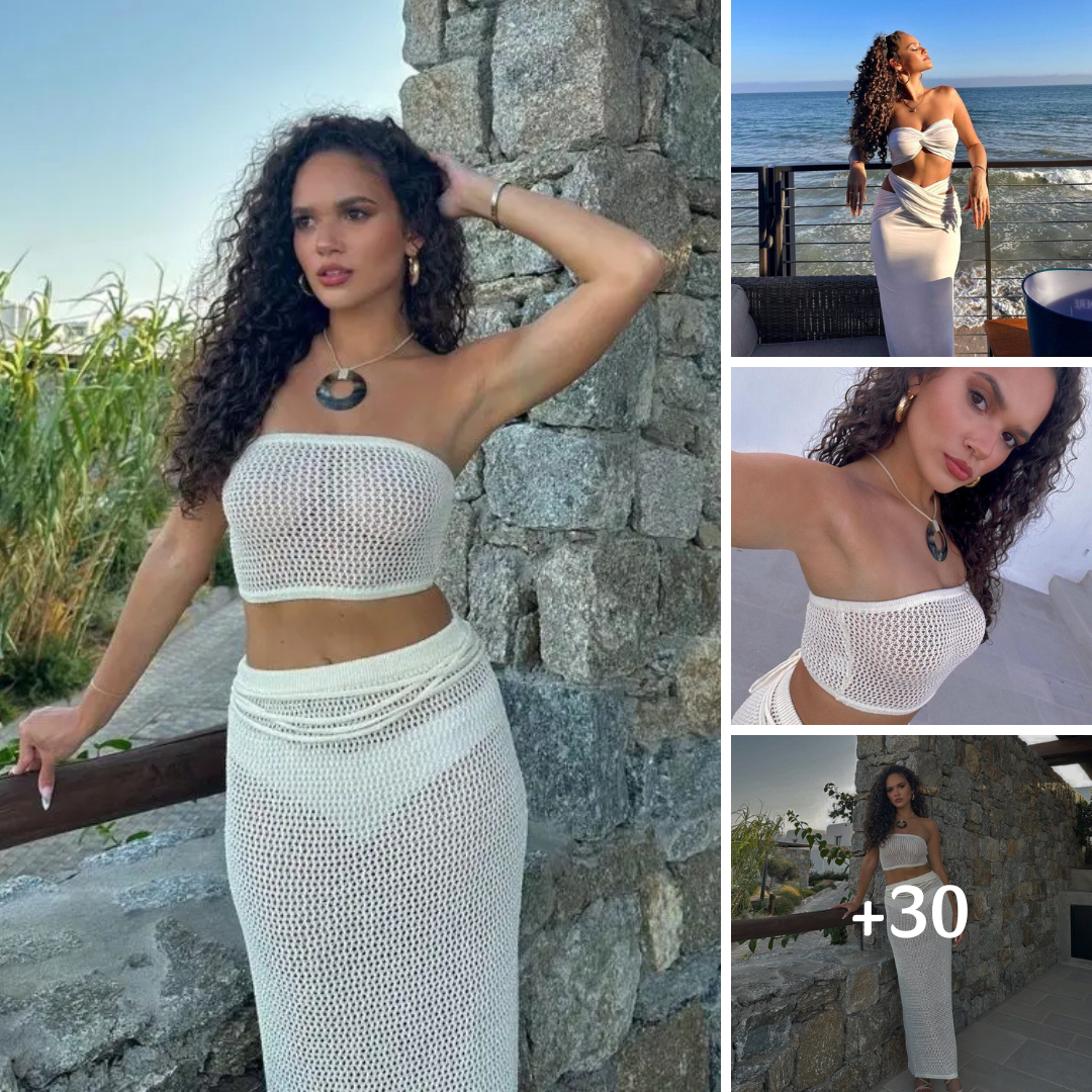 Former Disney Star Madison Pettis Sizzles In Sheer Tube Top