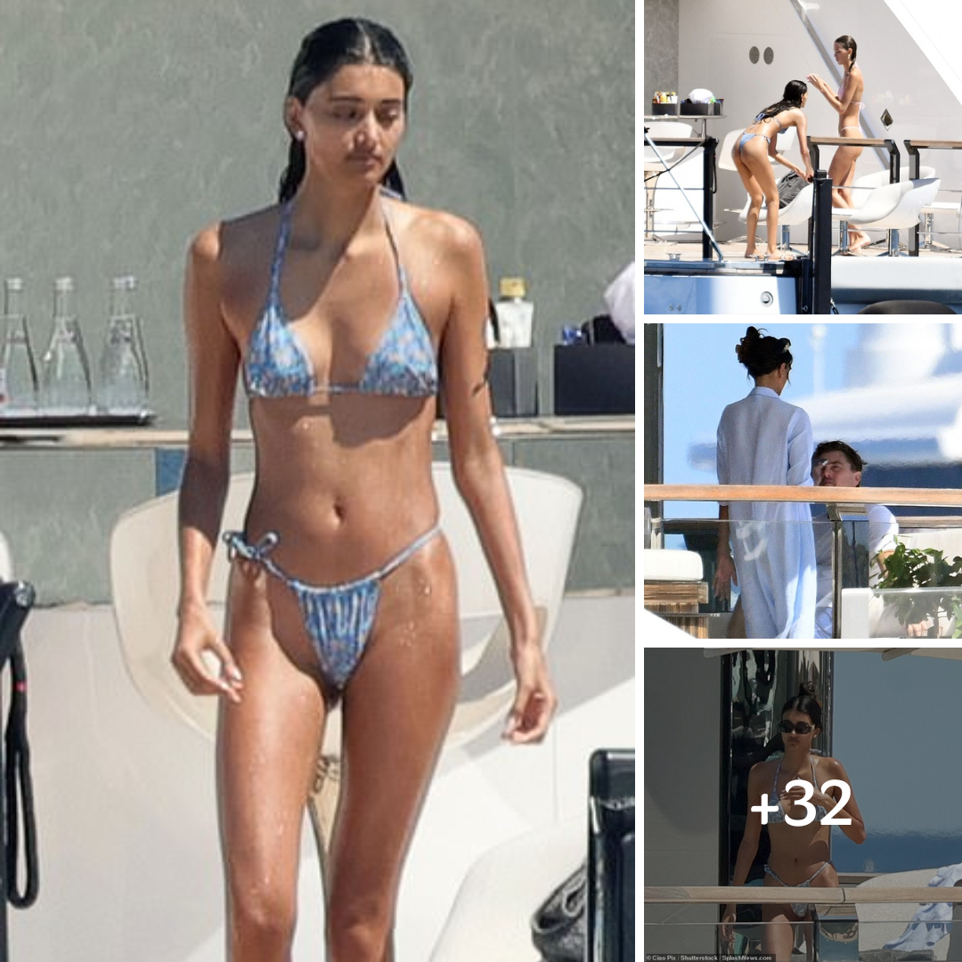 Bikini-clad Neelam Gill joins Leonardo DiCaprio on his yacht in Sardinia as it emerges she’s dating his best friend after THOSE romance rumours… while actor is pictured holding mystery brunette’s hand