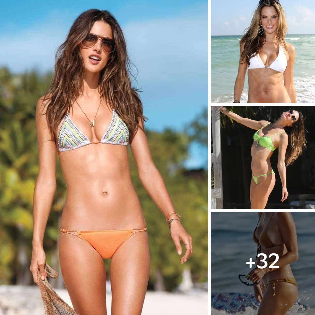 Get bikini inspiration from Alessandra Ambrosio