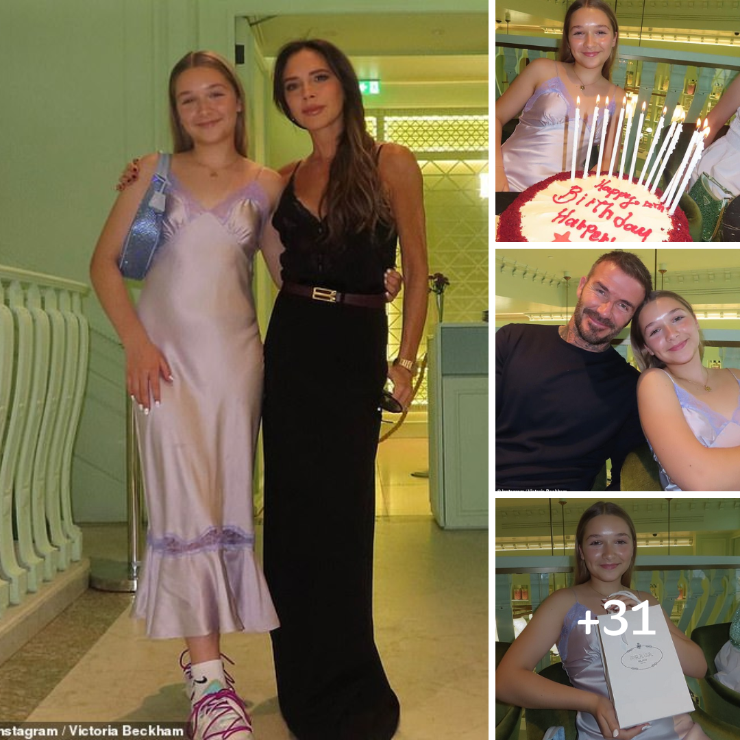 Victoria Beckham’s daughter Harper celebrates her 12th birthday with a Prada party