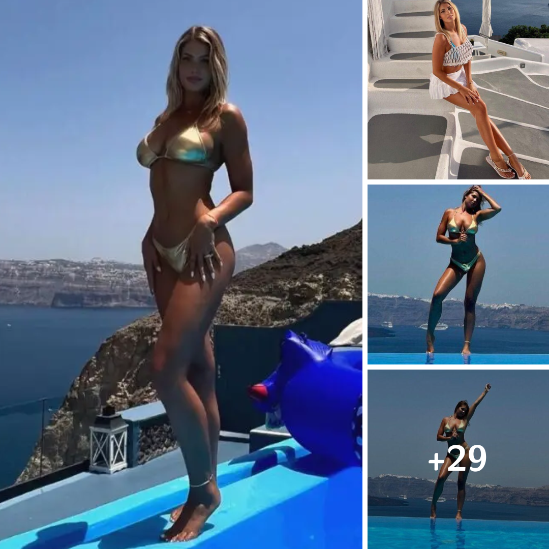 Andreea Dragoi In Gold Bikini Shows ‘A Whole Different Vibe’