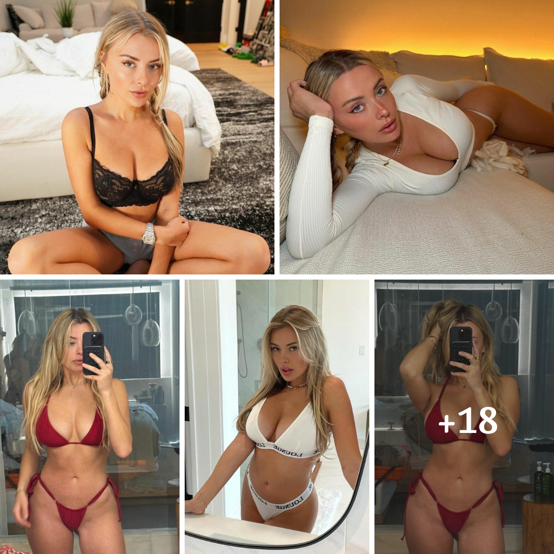 YouTuber Corinna Kopf In Red Bikini Says She’s ‘Good Enough To Eat’