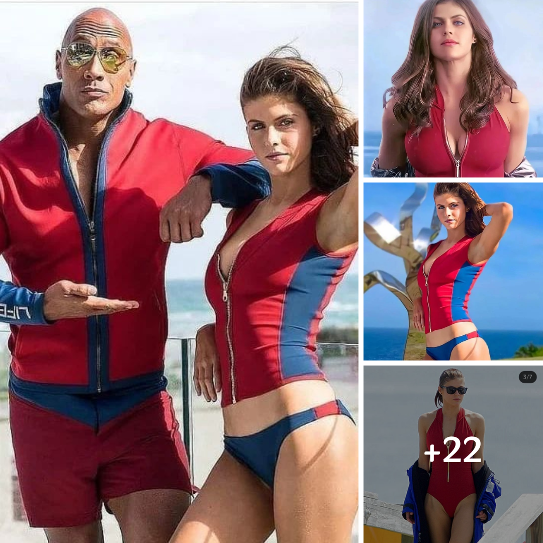 Alexandra Daddario In Unzipped Swimsuit Highlights ‘Baywatch’ Curves