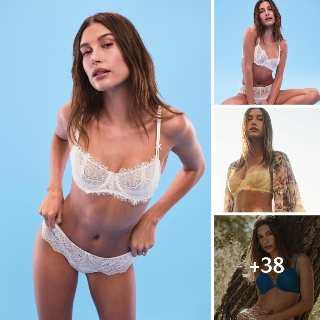 Hailey Bieber Flaunts Bikini Body In New Victoria’s Secret Collection