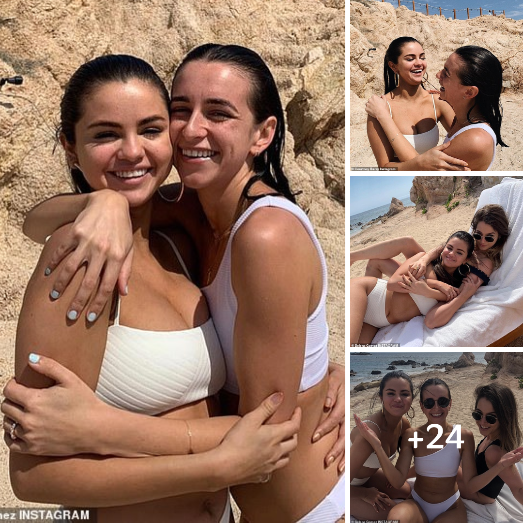 Selena Gomez shows off her beach body in bikini as she celebrates her best friend’s future marriage