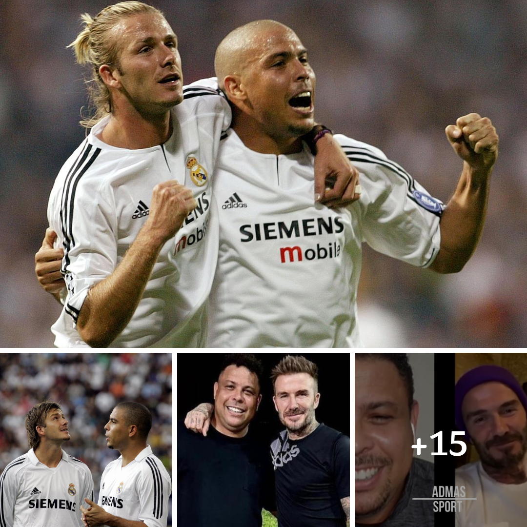 David Beckham is only Englishman who could have played for Brazil, says legend Ronaldo in video chat between the pair