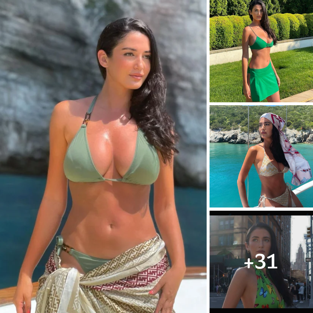 ‘Bachelor’ Alum Ariel Frenkel Stuns In Green Bikini