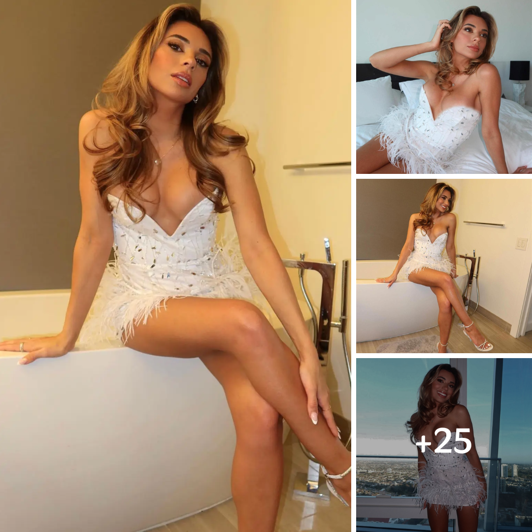 Georgia Hassarati Is ‘Slaying Sunset’ In A Daring Strapless Dress