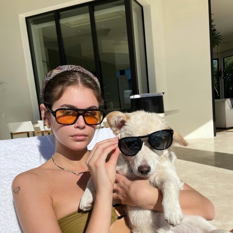 See Kaia Gerber's Stunning Bikini Moments Over: Pictures of the Model in a Swimsuit