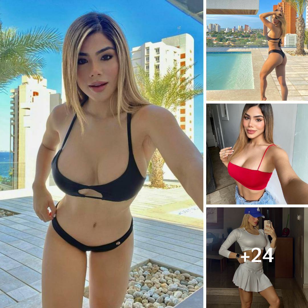 Victoria Valentina In Cheeks-Out Bikini Gets Her ‘Vitamin D’ Poolside