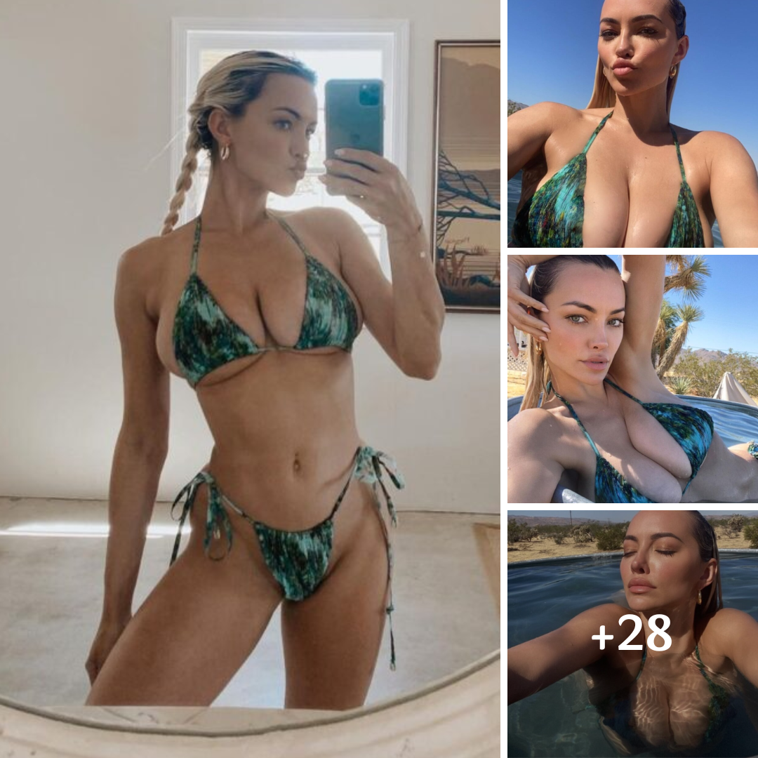 Lindsey Pelas Named ‘Gem In The Oasis’ As She Hangs In A ‘Cowboy Tub’