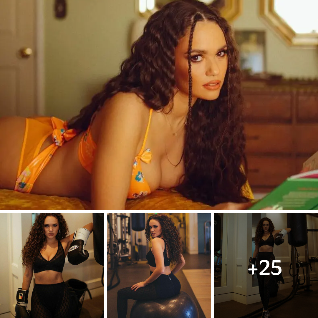 Madison Pettis Looks Like A Real ‘Knockout’ In Her Sheer Gym Wear