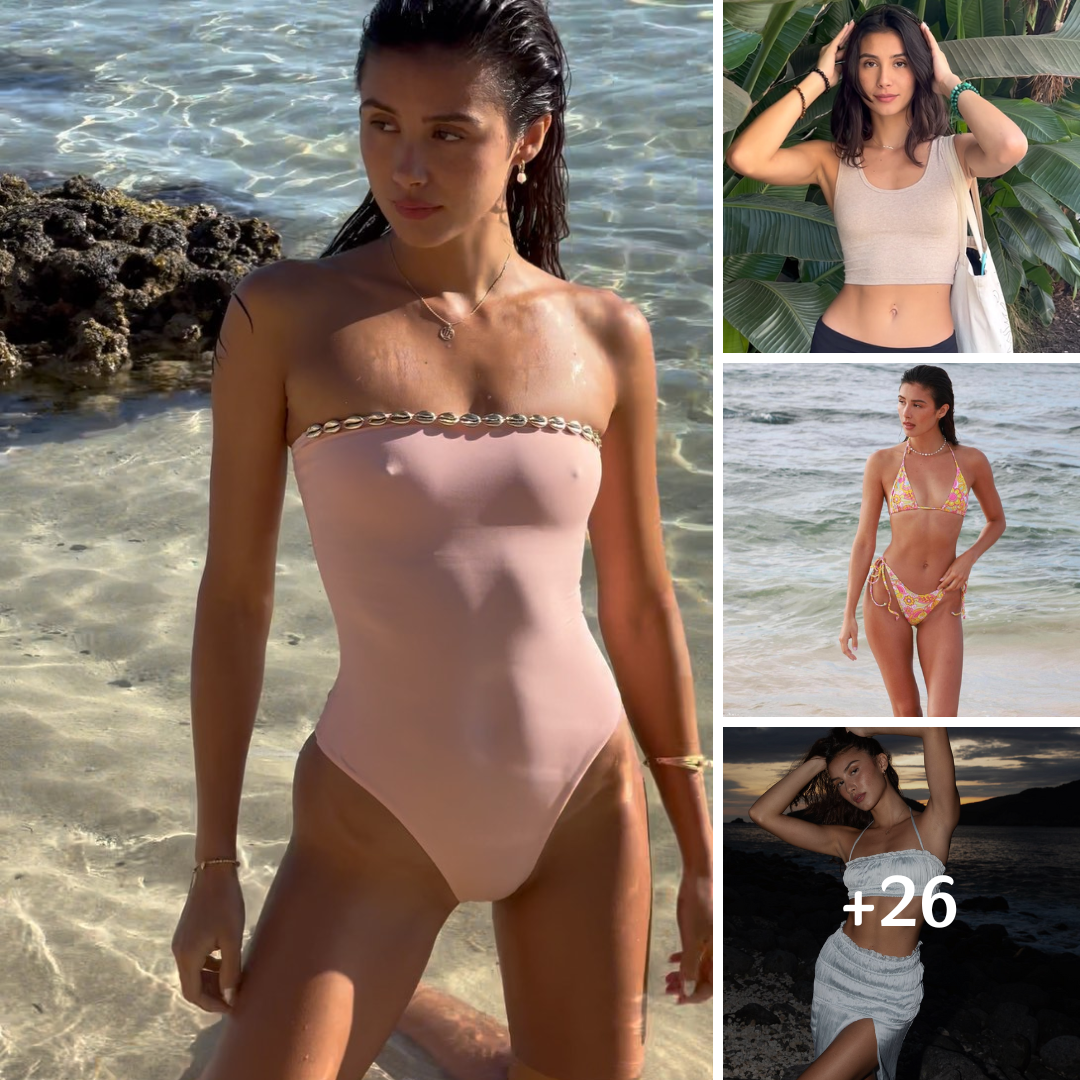 Hawaiian Model Faith Rogers In Thin Swimsuit Leaves Little To The Imagination