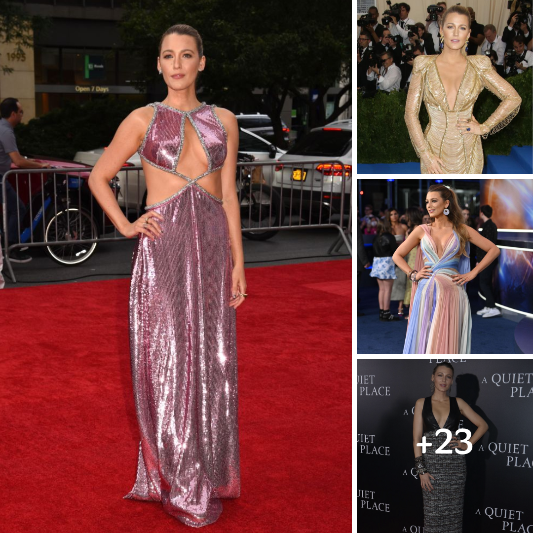 Blake Lively’s Best Braless Moments on the Red Carpet Over the Years