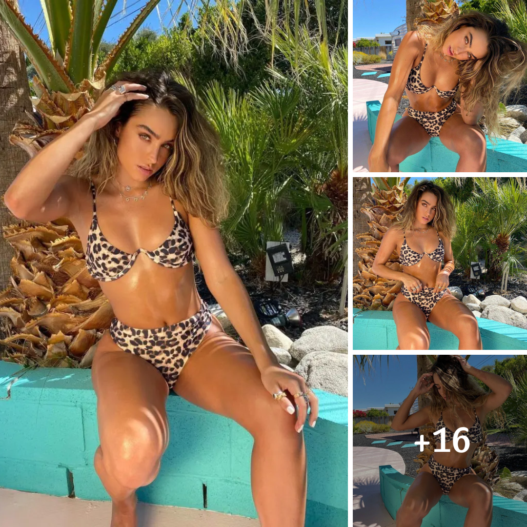 Sommer Ray In Her Tight Leopard-Print Bikini Looks Like A ‘Dream’