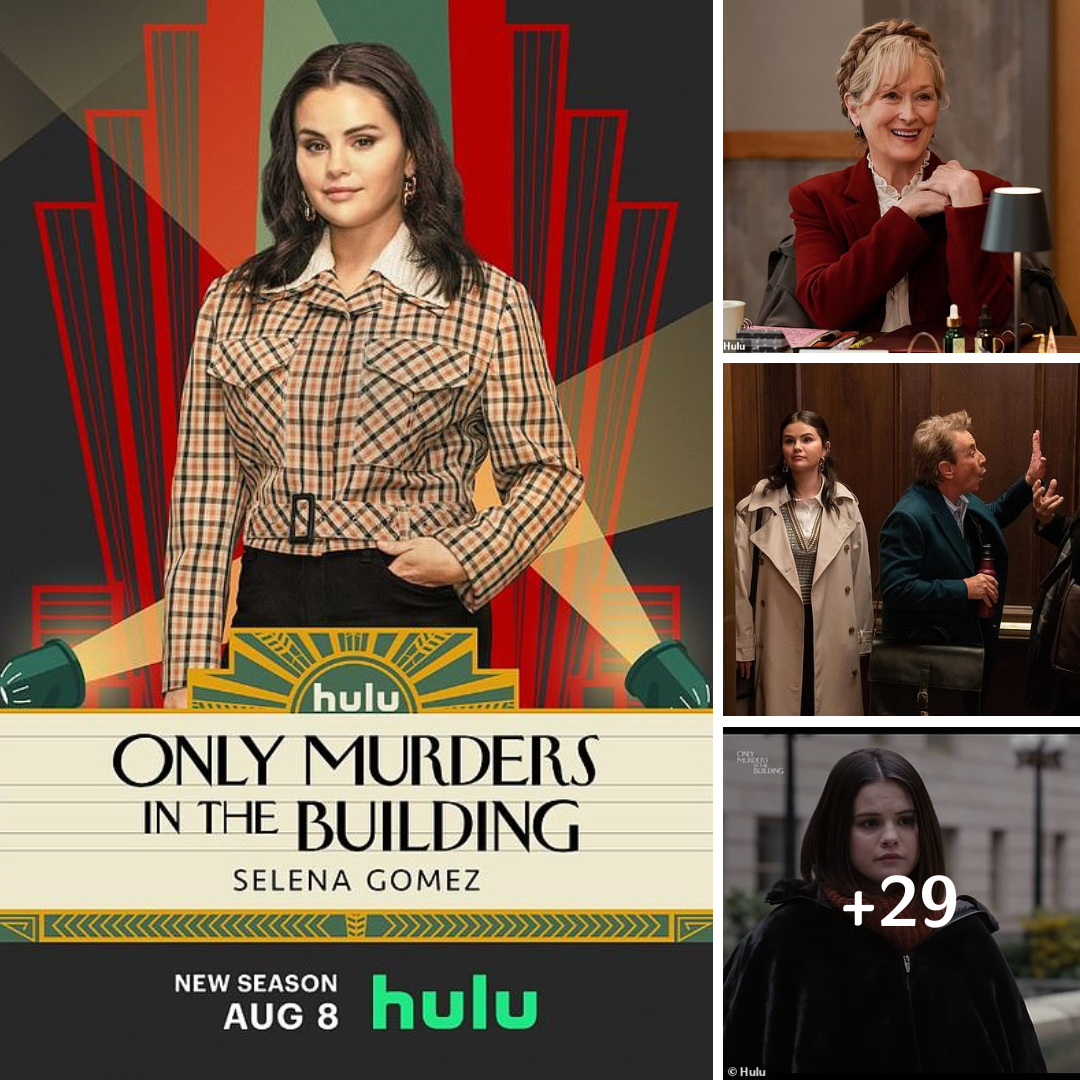 Only Murders In The Building season 3 FIRST LOOK: Meryl Streep’s character is revealed, Selena Gomez suits up for dance number and Paul Rudd faces a grisly end in teaser for new series