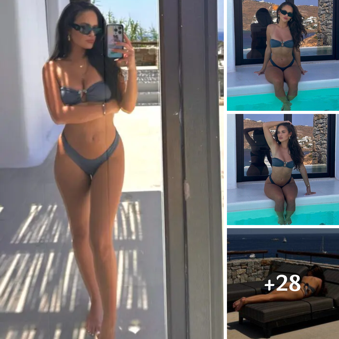 Former Disney Star Madison Pettis Enjoys Mykonos In A Bikini