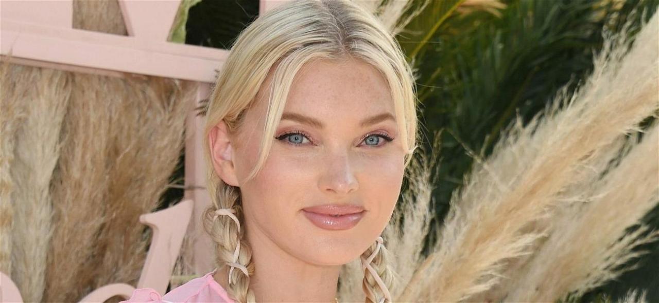 Elsa Hosk In Her Tiny Floral Bikini Puts Her Perky ‘Bunsss Out’